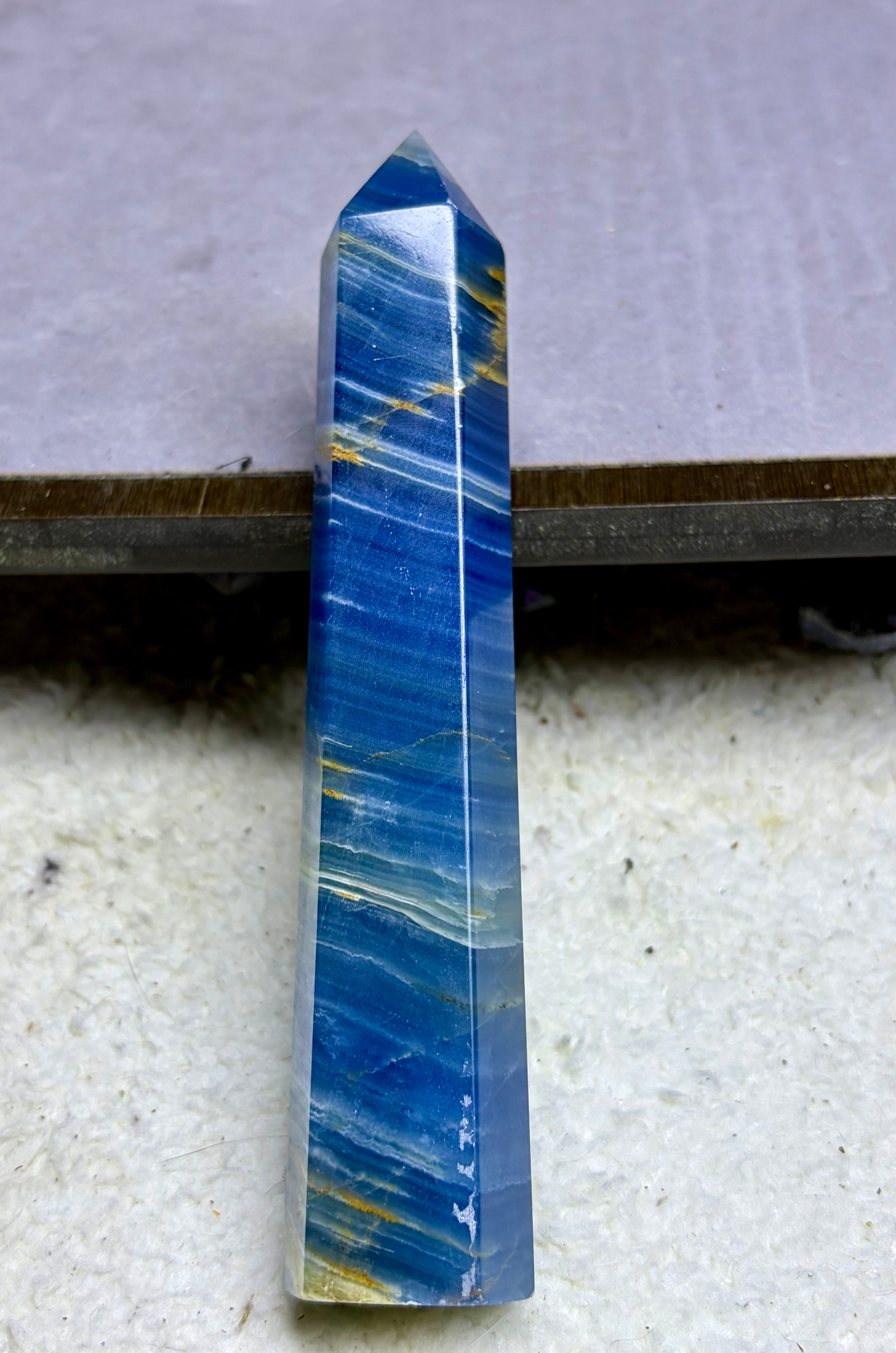 Blue onyx tower