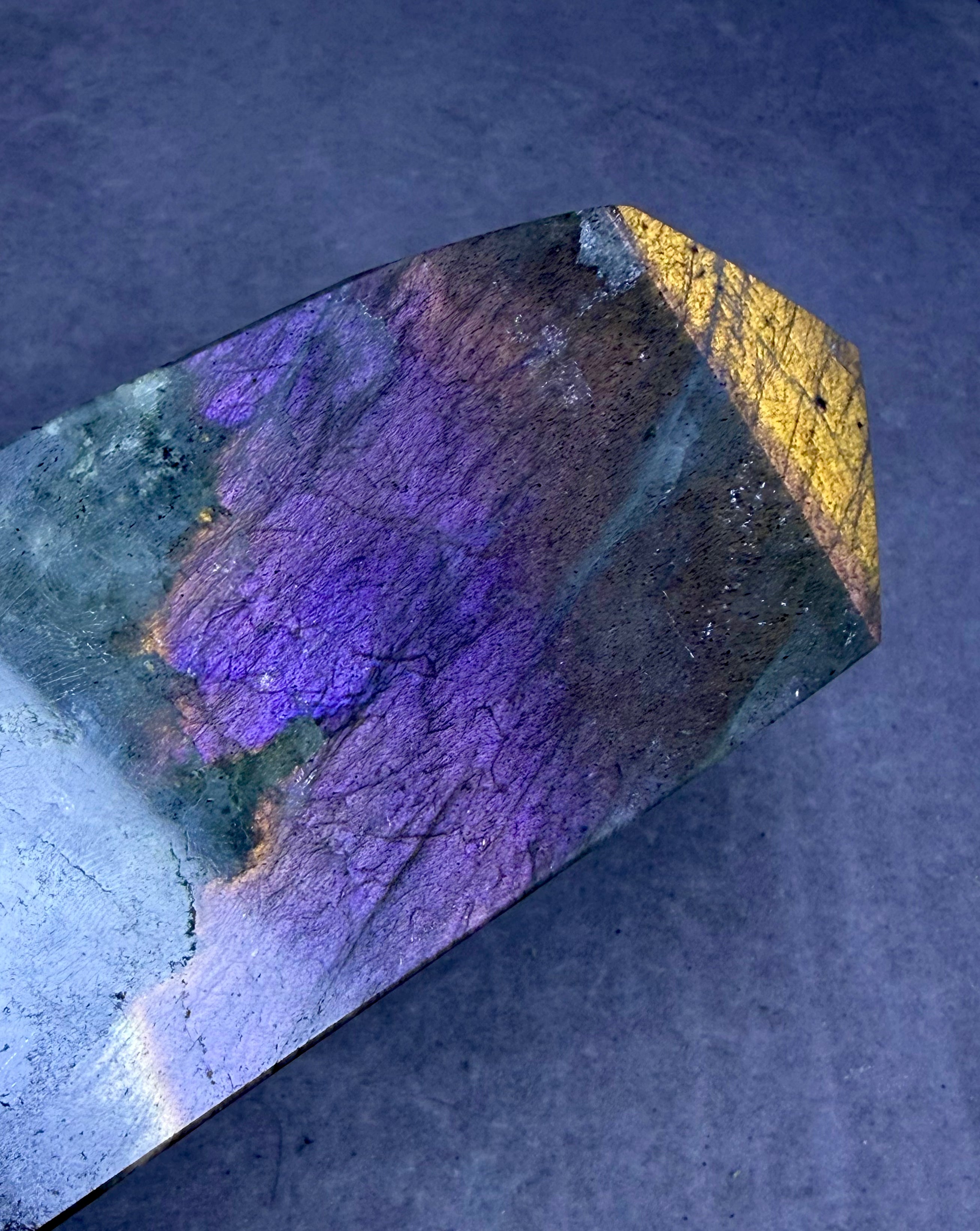 Labradorite tower