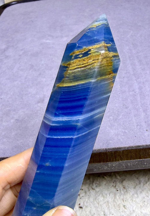 Blue onyx tower
